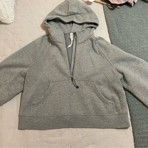 Women’s Grey Lululemon Scuba Hoodie